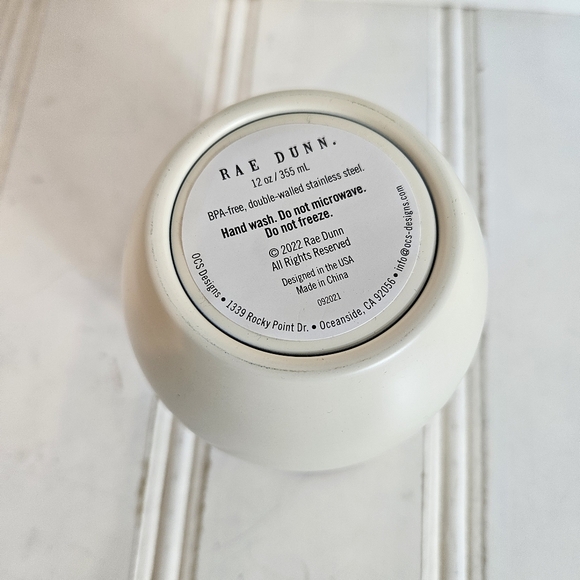 Rae Dunn Wine Helps 12oz Insulated Stainless Steel Wine Tumbler Cup - Picture 7 of 12